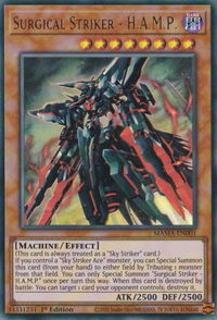 Surgical Striker - H.A.M.P. - Magnificent Mavens (MAMA) #MAMA-EN001 - Ultra Rare YuGiOh Trading Card