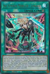 Sky Striker Mobilize - Linkage! - Magnificent Mavens (MAMA) #MAMA-EN003 - Ultra Rare YuGiOh Trading Card
