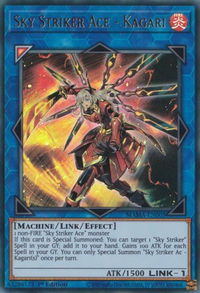 Sky Striker Ace - Kagari - Magnificent Mavens (MAMA) #MAMA-EN005 - Ultra Rare YuGiOh Trading Card