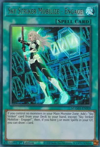 Sky Striker Mobilize - Engage! - Magnificent Mavens (MAMA) #MAMA-EN009 - Ultra Rare YuGiOh Trading Card