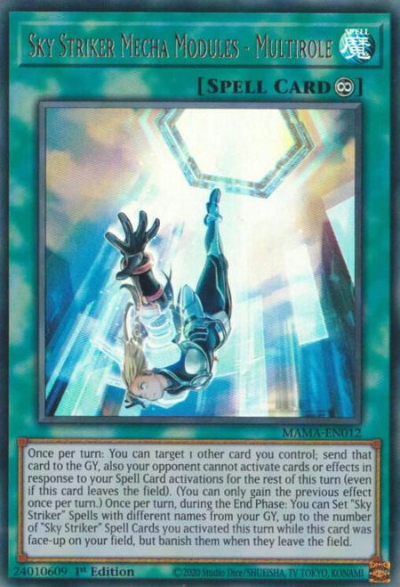 Sky Striker Mecha Modules - Multirole - Magnificent Mavens YuGiOh trading card
