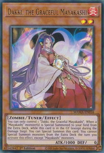 Dakki, the Graceful Mayakashi - Magnificent Mavens (MAMA) #MAMA-EN016 - Ultra Rare YuGiOh Trading Card