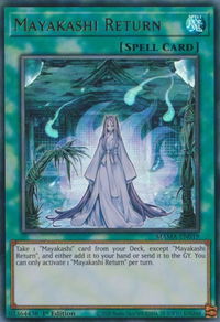 Mayakashi Return - Magnificent Mavens (MAMA) #MAMA-EN019 - Ultra Rare YuGiOh Trading Card