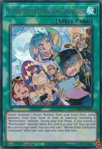 Witchcrafter Confusion Confession - Magnificent Mavens (MAMA) #MAMA-EN021 - Ultra Rare YuGiOh Trading Card