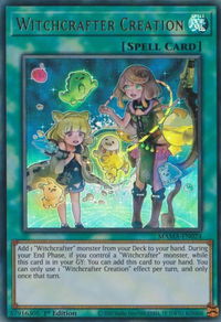 Witchcrafter Creation - Magnificent Mavens (MAMA) #MAMA-EN024 - Ultra Rare YuGiOh Trading Card