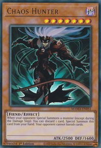 Chaos Hunter - Magnificent Mavens (MAMA) #MAMA-EN051 - Ultra Rare YuGiOh Trading Card