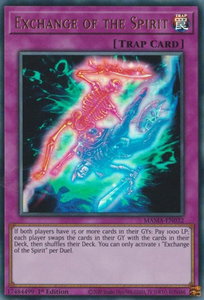 Exchange of the Spirit - Magnificent Mavens (MAMA) #MAMA-EN032 - Ultra Rare YuGiOh Trading Card