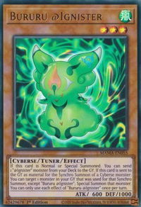 Bururu @Ignister - Magnificent Mavens (MAMA) #MAMA-EN055 - Ultra Rare YuGiOh Trading Card