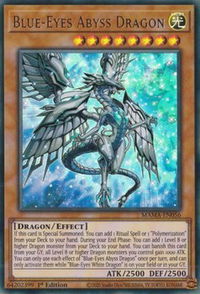 Blue-Eyes Abyss Dragon - Magnificent Mavens (MAMA) #MAMA-EN056 - Ultra Rare YuGiOh Trading Card