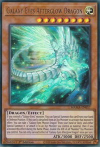 Galaxy-Eyes Afterglow Dragon - Magnificent Mavens (MAMA) #MAMA-EN057 - Ultra Rare YuGiOh Trading Card