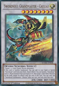 Swordsoul Grandmaster - Chixiao - Magnificent Mavens (MAMA) #MAMA-EN038 - Ultra Rare YuGiOh Trading Card