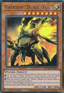 Therion "Duke" Yul - Magnificent Mavens (MAMA) #MAMA-EN061 - Ultra Rare YuGiOh Trading Card