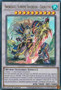 Swordsoul Supreme Sovereign - Chengying - Magnificent Mavens (MAMA) #MAMA-EN039 - Ultra Rare YuGiOh Trading Card