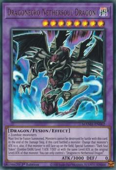 Dragonecro Nethersoul Dragon - Magnificent Mavens YuGiOh trading card