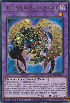 Millennium-Eyes Restrict trading card from Magnificent Mavens Millennium-Eyes Restrict - Magnificent Mavens YuGiOh trading card
