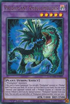 Predaplant Ambulomelides - Magnificent Mavens YuGiOh trading card