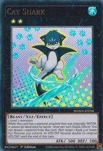 Cat Shark - Magnificent Mavens (MAMA) #MAMA-EN066 - Ultra Rare YuGiOh Trading Card