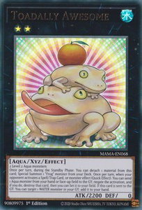 Toadally Awesome - Magnificent Mavens (MAMA) #MAMA-EN068 - Ultra Rare YuGiOh Trading Card