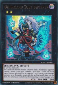 Onibimaru Soul Sweeper - Magnificent Mavens (MAMA) #MAMA-EN069 - Ultra Rare YuGiOh Trading Card