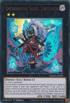 Onibimaru Soul Sweeper - Magnificent Mavens YuGiOh trading card