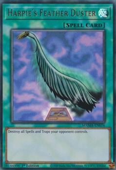 Harpie's Feather Duster - Magnificent Mavens YuGiOh trading card