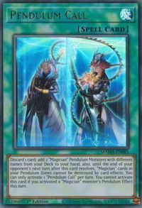 Pendulum Call - Magnificent Mavens (MAMA) #MAMA-EN085 - Ultra Rare YuGiOh Trading Card