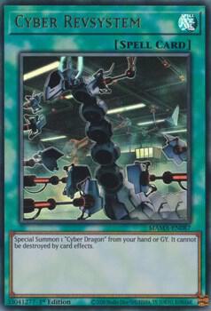 Cyber Revsystem - Magnificent Mavens YuGiOh trading card