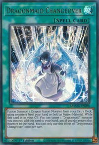 Dragonmaid Changeover - Magnificent Mavens (MAMA) #MAMA-EN088 - Ultra Rare YuGiOh Trading Card