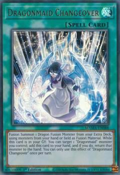 Dragonmaid Changeover - Magnificent Mavens YuGiOh trading card