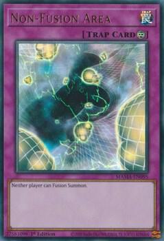 Non-Fusion Area trading card from Magnificent Mavens Non-Fusion Area - Magnificent Mavens YuGiOh trading card