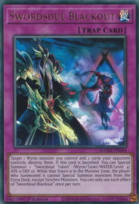 Swordsoul Blackout - Magnificent Mavens (MAMA) #MAMA-EN044 - Ultra Rare YuGiOh Trading Card