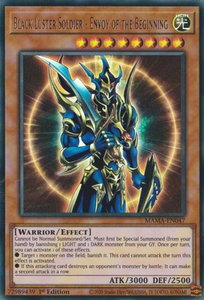 Black Luster Soldier - Envoy of the Beginning - Magnificent Mavens (MAMA) #MAMA-EN047 - Ultra Rare YuGiOh Trading Card