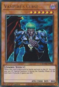 Vampire's Curse - Magnificent Mavens (MAMA) #MAMA-EN048 - Ultra Rare YuGiOh Trading Card