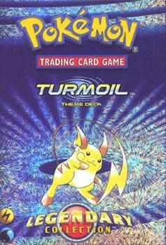 Legendary Collection Theme Deck - "Turmoil" trading card from Legendary Collection Legendary Collection Theme Deck - "Turmoil" - Legendary Collection Pokémon trading card