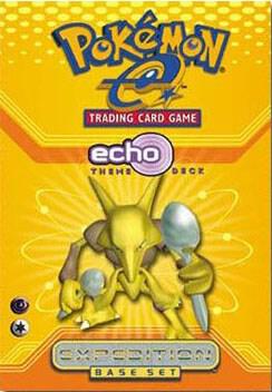 Expedition Theme Deck - "Echo" - Expedition Pokémon trading card