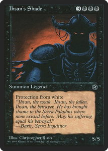 Ihsan's Shade - Homelands (HML) #53 - Uncommon Magic: The Gathering Trading Card
