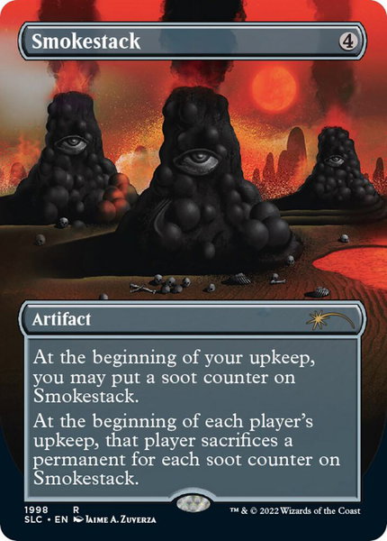 Smokestack trading card from Secret Lair Countdown Kit Smokestack - Secret Lair Countdown Kit Magic: The Gathering trading card