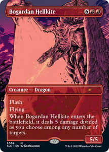 Bogardan Hellkite - Secret Lair Countdown Kit (SLC) #2006 - Mythic Rare Magic: The Gathering Trading Card