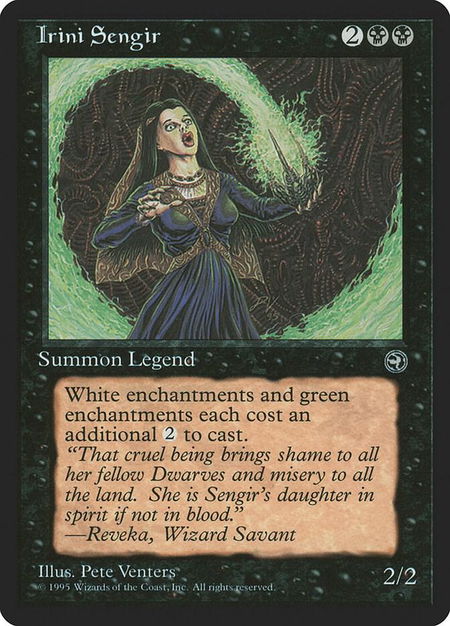 Irini Sengir - Homelands Magic: The Gathering trading card
