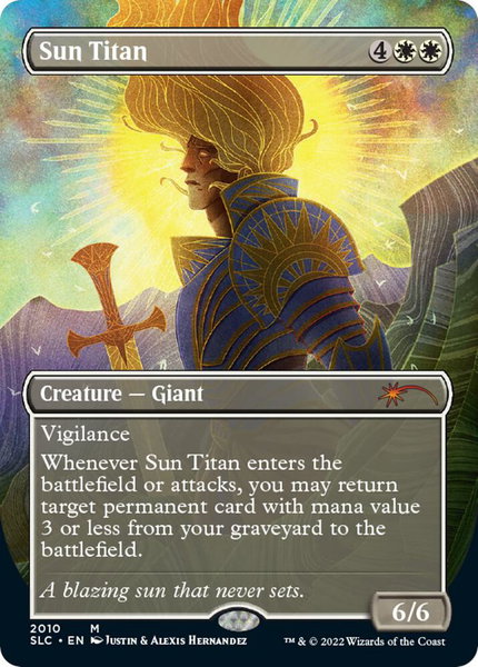 Sun Titan - Secret Lair Countdown Kit Magic: The Gathering trading card