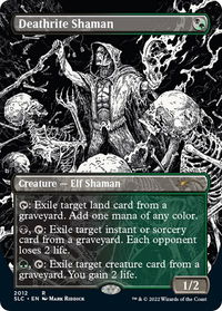 Deathrite Shaman - Secret Lair Countdown Kit (SLC) #2012 - Rare Magic: The Gathering Trading Card