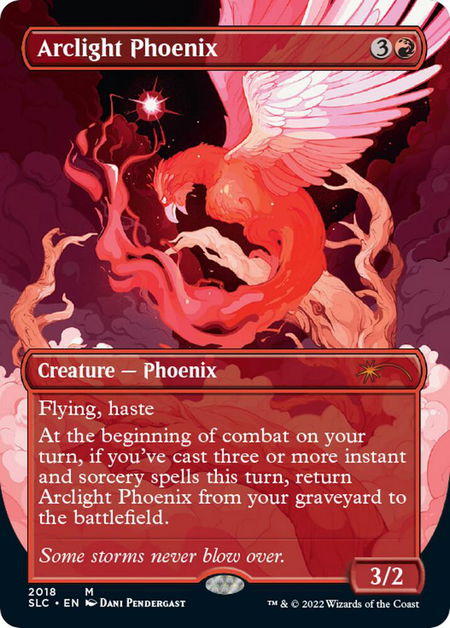 Arclight Phoenix - Secret Lair Countdown Kit Magic: The Gathering trading card