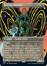 Elite Spellbinder - Secret Lair Countdown Kit (SLC) #2021 - Rare Magic: The Gathering Trading Card
