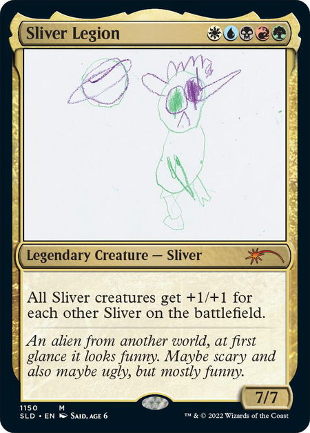 Sliver Legion (1150) - Secret Lair Drop Series Magic: The Gathering trading card
