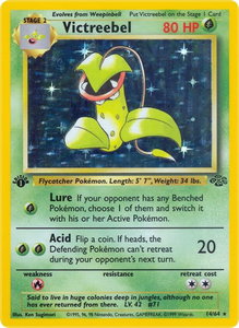 Victreebel (14) - Jungle (JU) #14/64 - Holo Rare Pokémon Trading Card