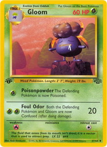 Gloom - Jungle (JU) #37/64 - Uncommon Pokémon Trading Card