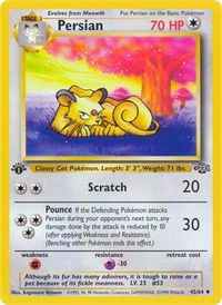Persian - Jungle (JU) #42/64 - Uncommon Pokémon Trading Card
