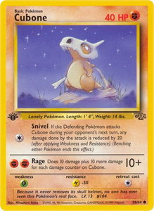 Cubone - Jungle (JU) #50/64 - Common Pokémon Trading Card