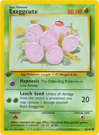 Exeggcute - Jungle (JU) #52/64 - Common Pokémon Trading Card