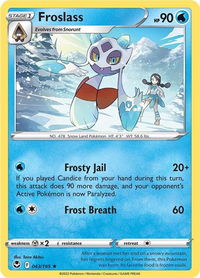 Froslass - SWSH12: Silver Tempest (SWSH12) #043/195 - Rare Pokémon Trading Card